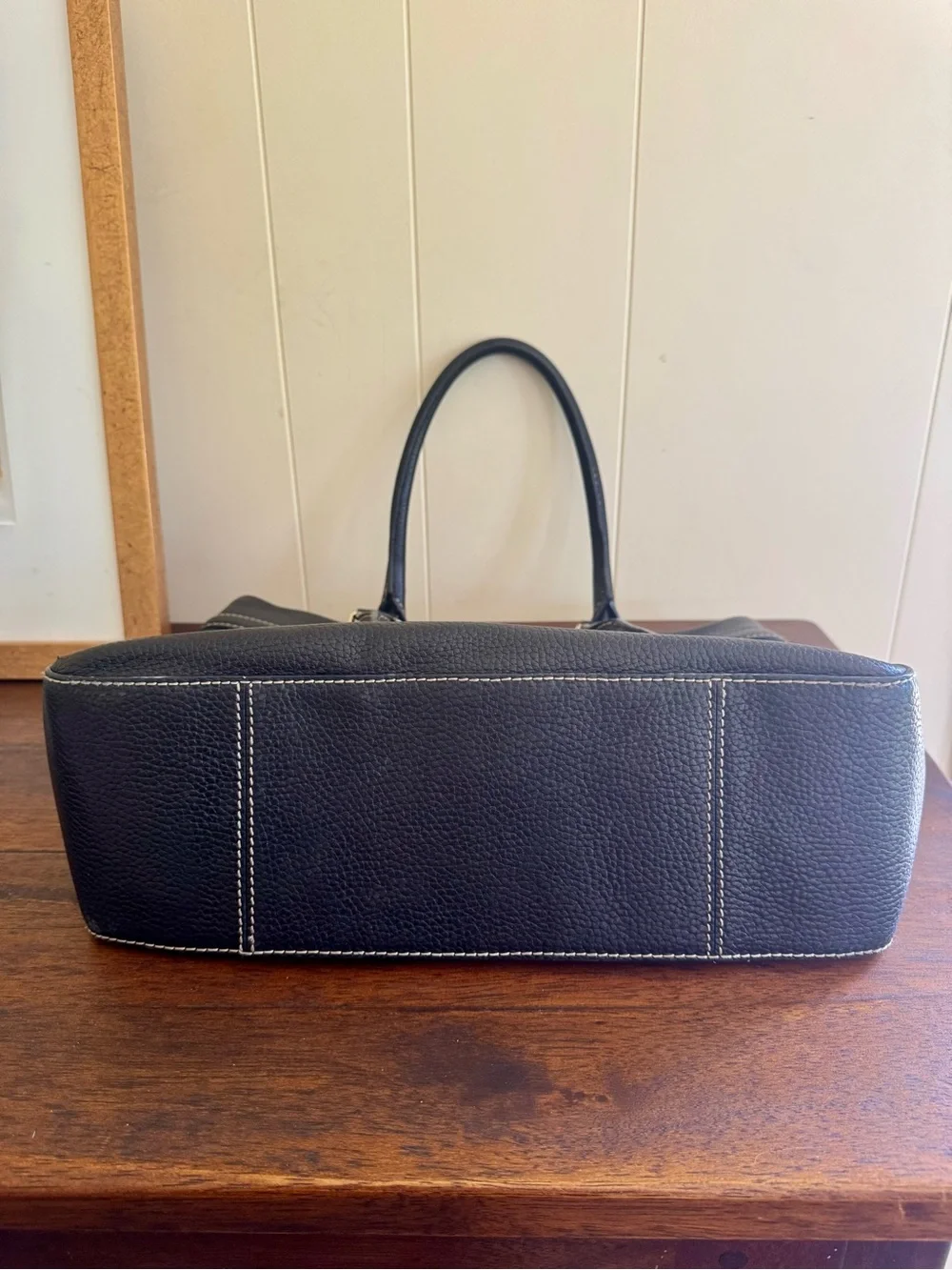 Kate Spade Vintage Blakely Andover Black Leather Tote Bag